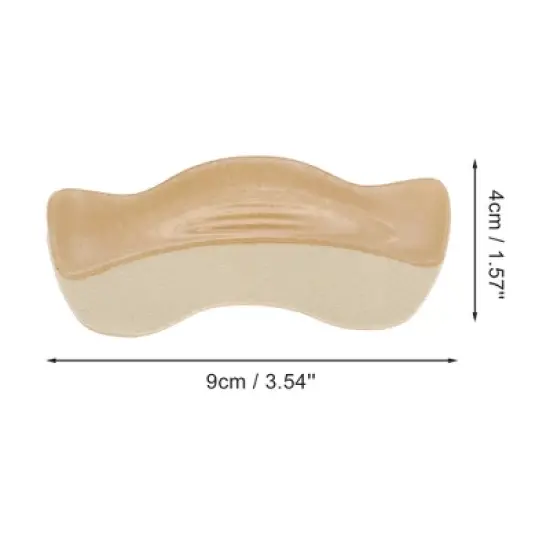 Unique Bargains Wearable Shoes Heel Pads One Size 1 Pair image {3}