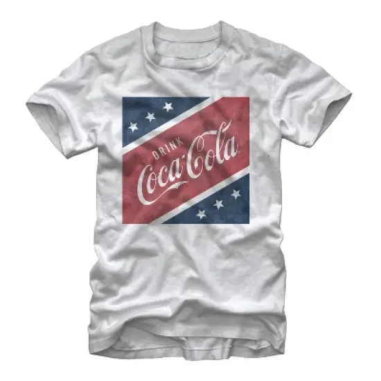 Men's Coca Cola USA Square T-Shirt image {4}