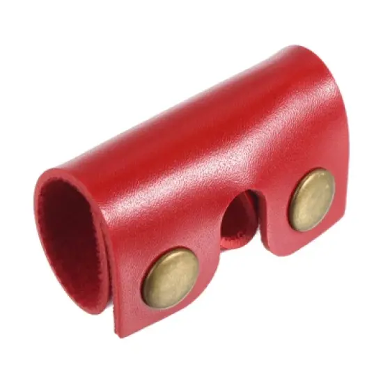 Unique Bargains Leather Double Edge Shaver Head Protecting Sheath for Travel image {5}