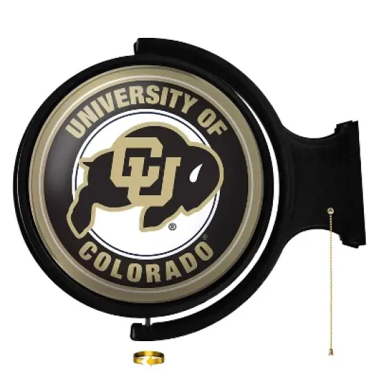 University Original Round Rotating Lighted Wall Sign image {19}