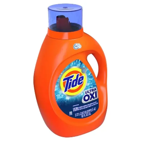 Tide Plus Ultra Oxi Liquid Laundry Detergent image {2}
