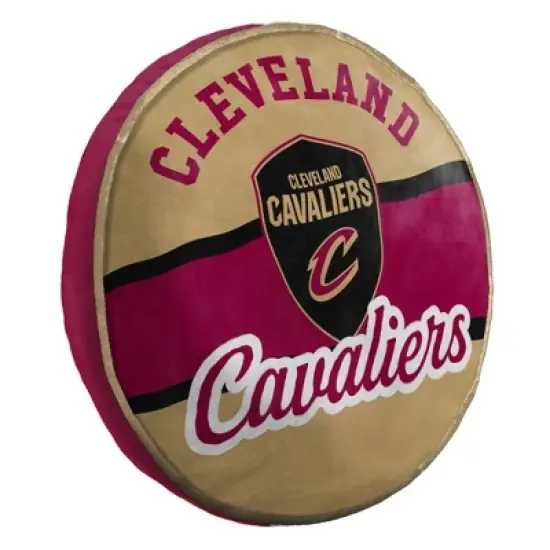 NBA Cleveland Cavaliers 15'' Varsity Cloud Pillow image {1}