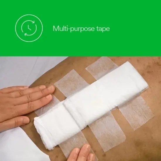 Micropore Paper Tape, White, 2" x 10 Yds (Box of 6) image {2}