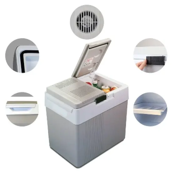 Koolatron Thermoelectric Iceless 12V Cooler/Warmer 33qt - Gray image {7}