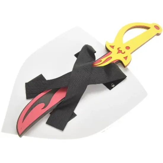 AZ  Import Foam Swords And Shields 2 Pack (Ninja Warrior) image {2}