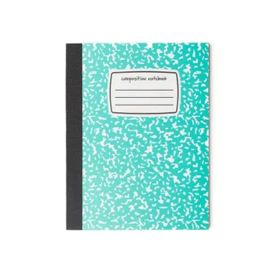Daydream Society - Mini Composition Notebook in Aqua - Pack of 1 Mini Notebook image {4}