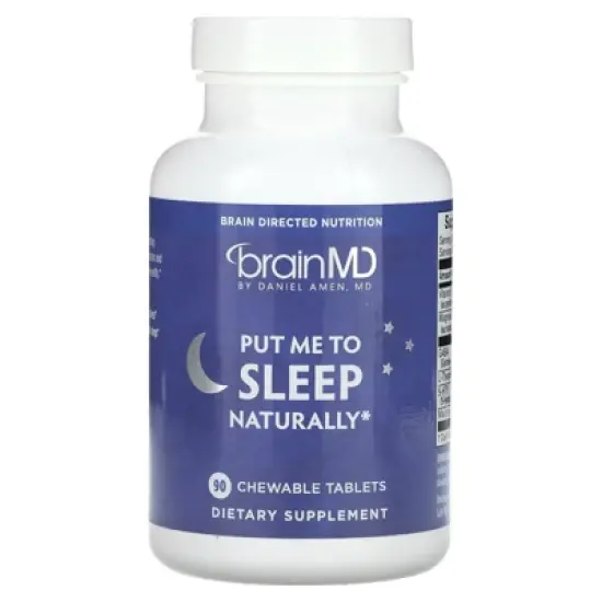 BrainMD Put Me To Sleep Naturally, 90 Chewable Tablets image {4}
