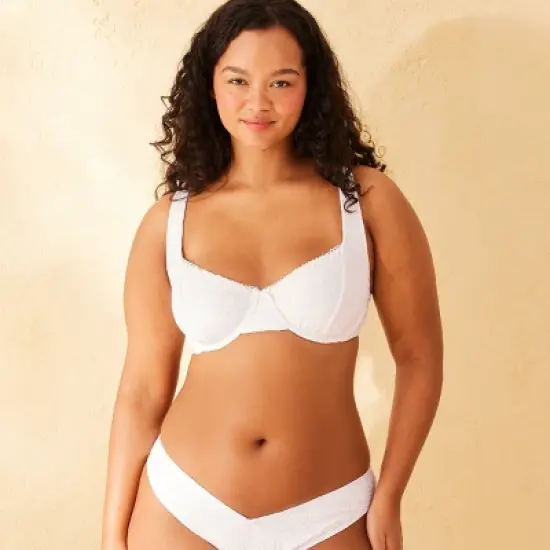 Women's Eyelet Underwire Bikini Top - Wild Fable&trade; image {3}