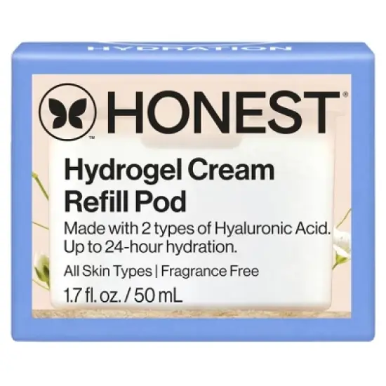 Honest Beauty Hydrogel Cream Refill with Hyaluronic Acid - 1.7 fl oz image {11}