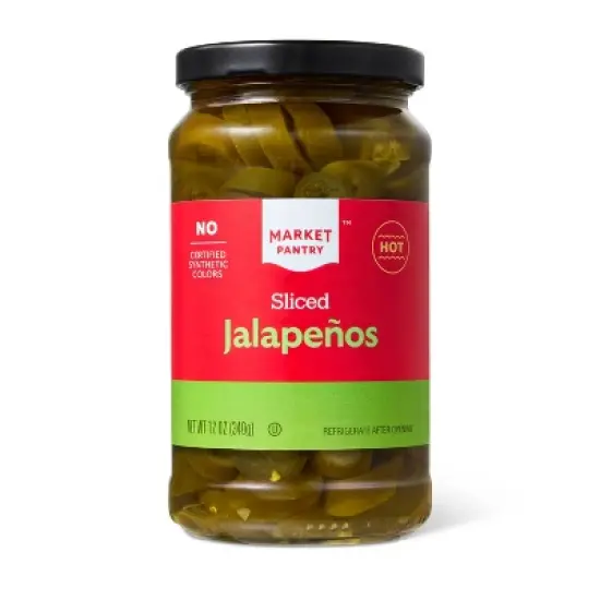 Hot Sliced Jalapeno - 12oz - Market Pantry&trade; image {4}