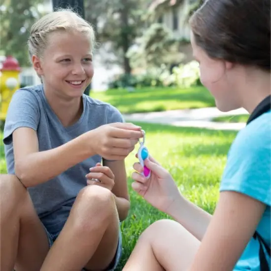 Fat Brain Toys Simpl Dimpl Keychain - Color May Vary image {4}