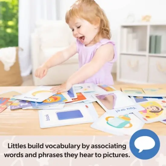 Melissa & Doug Ms. Rachel First Words Textured Sensory Flashcards Preschool Learning Toy: 30 Pieces for Memory and Emotional Skill Development image {6}