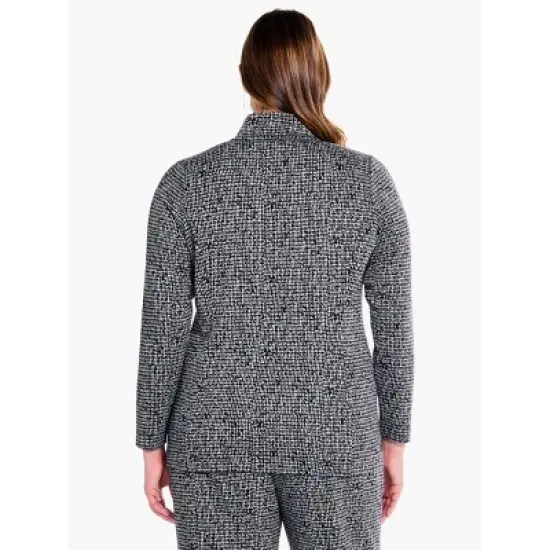 NIC + ZOE Etched Tweed Jacket image {2}