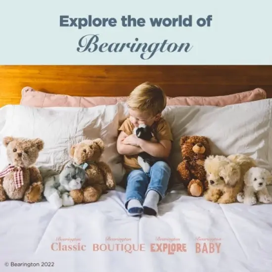 Bearington Baby Lil' Alma Stuffed Animal Rattle: 5.5" Llama Shaker Toy with Soft Plush Faux-Fur image {7}