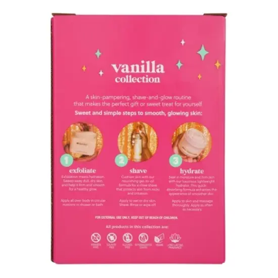 Tree Hut Golden Vanilla Gift Set - 3ct image {4}