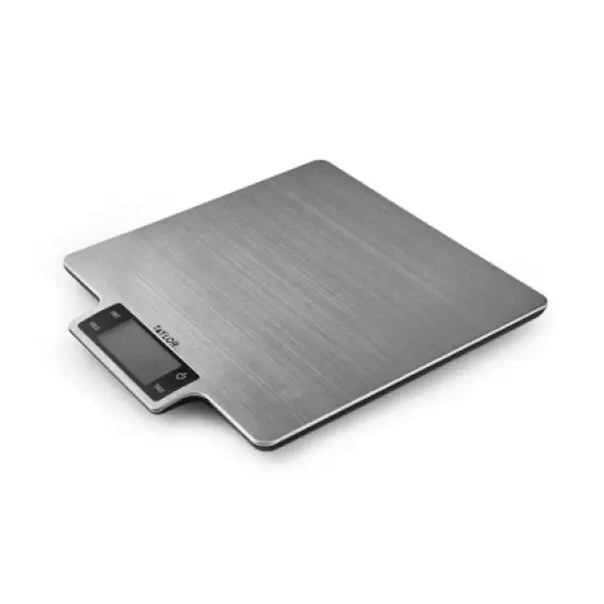 Taylor 22lb Stainless Steel Platform Kitchen Food Scale Gray: Digital Baking & Postal Scale with Oversized LCD Display image {4}