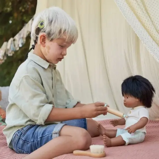 Miniland 15" Doll with Cochlear Implant image {2}