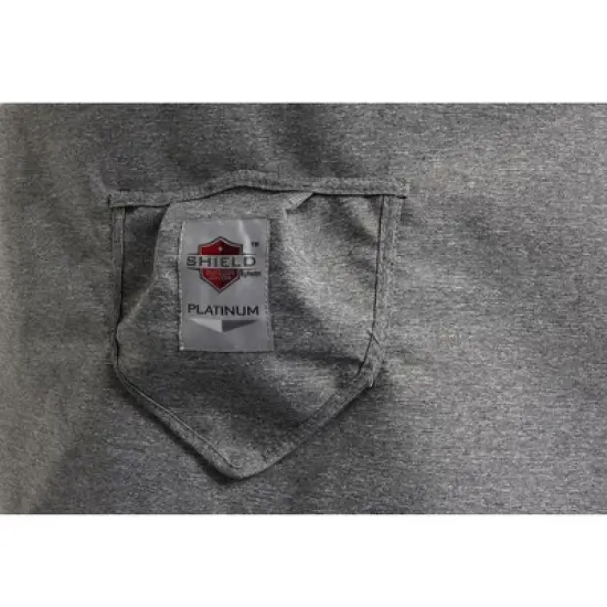 Platinum 3-Layer Water Resistant Outdoor Fire Table Round Covers Gray Melange by Shield image {3}