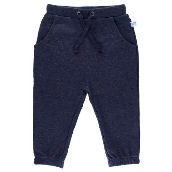 RuggedButts Heather Navy Knit Jogger Pants image {7}