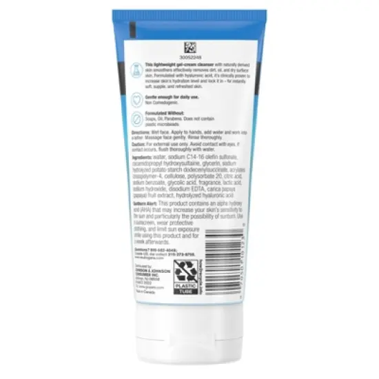 Neutrogena Hydro Boost Gentle Exfoliating Daily Facial Cleanser with Hyaluronic Acid - 5 fl oz image {2}
