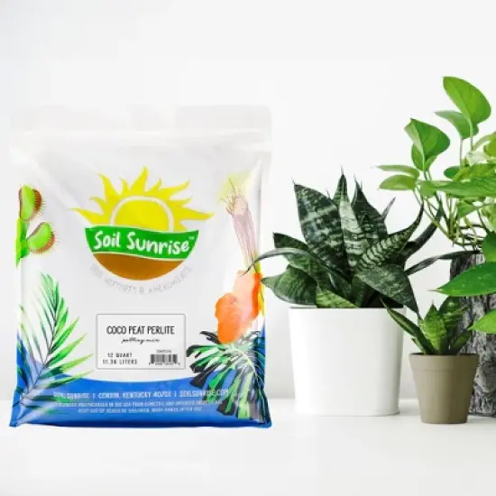 Soil Sunrise Coco Peat Perlite Potting Mix Loose Coconut Coir and Perlite image {1}
