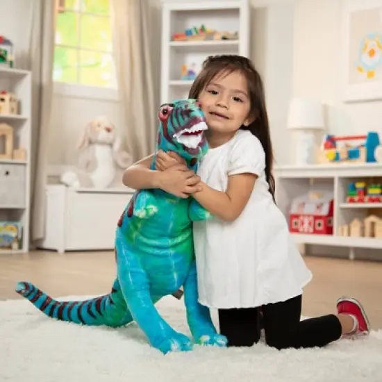 Melissa & Doug Giant T-Rex Dinosaur -  Lifelike Stuffed Animal (over 2 feet tall) image {5}