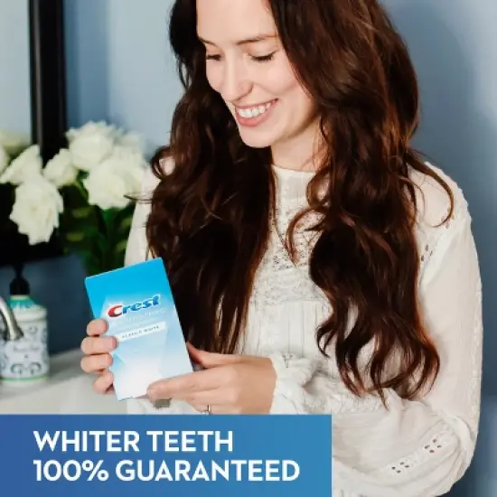 Crest 3D Whitestrips Classic White At-home Teeth Whitening Kit -  10 Treatments image {4}