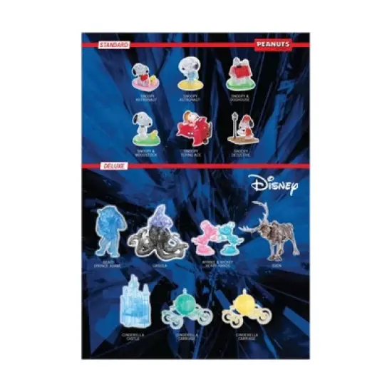 Bepuzzled Disney Pink Cinderella's Castle 3D Crystal Puzzle 71pc: Fantasy Plastic Fine Motor Skill Toy image {4}