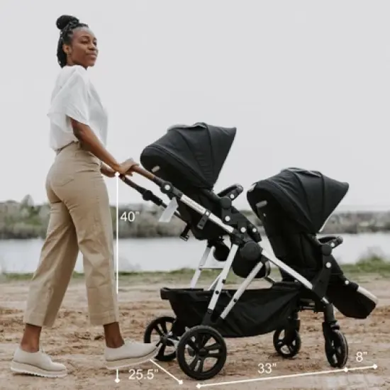 Mockingbird Single-to-Double Stroller image {13}