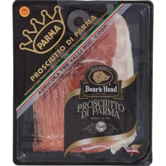 Boar's Head Sliced Prosciutto Parma - 3oz image {7}