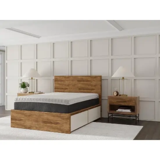 PAGED Copper Infused Hybrid Mattress 12 Inch Soft Memory Foam Mattress with Steel Pocketed Coils for Bedroom image {5}