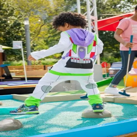 Disney Pixar Toy Story Buzz Lightyear Zip Up Cosplay Coverall Newborn to Toddler image {4}