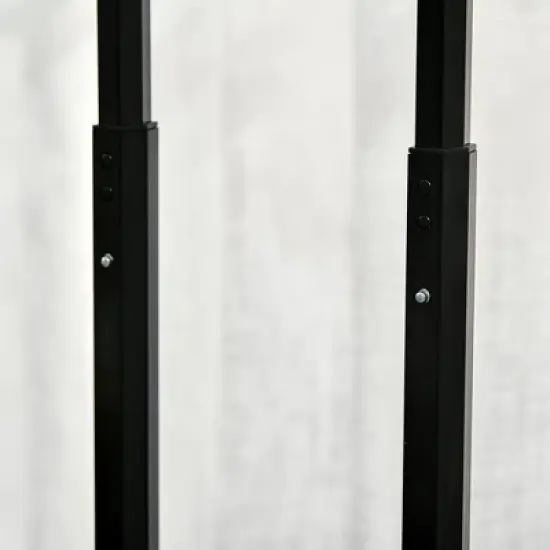 HOMCOM Rolling Makeup Train Case, Large Storage Cosmetic Trolley, Lockable Traveling Cart Trunk with Folding Trays, Swivel Wheels and Keys, Silver image {4}