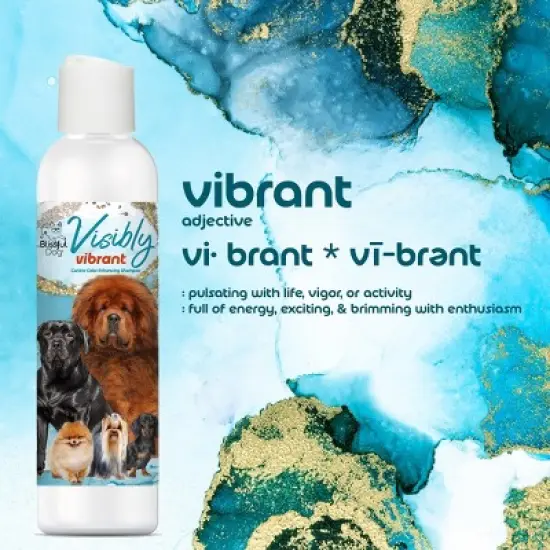 The Blissful Dog Visibly Vibrant Coat Enhancing Dog Shampoo image {4}