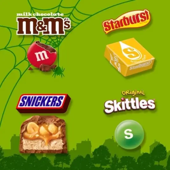 Mars - M&M's, Snickers, Starburst, Skittles, Milky Way Halloween Candy Chocolate Fruity Variety Bag - 30.02oz/65ct image {3}