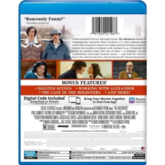 The Holdovers (Blu-ray + DVD + Digital image {2}