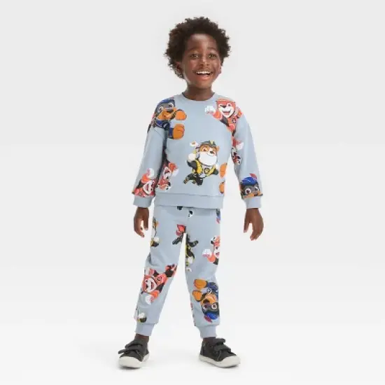 Toddler Boys' PAW Patrol Fleece Top and Bottom Set - Gray image {2}