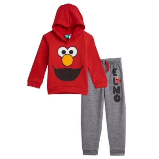 Sesame Street Elmo Toddler Boys Hoodie and Pants Outfit Set  image {10}