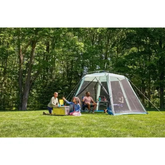 Coleman 15'x13' Skylodge Instant Screened Shelter - Moss image {8}