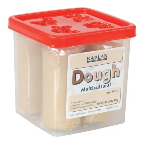 Kaplan Early Learning Multicultural Dough - Set of 6 image {7}
