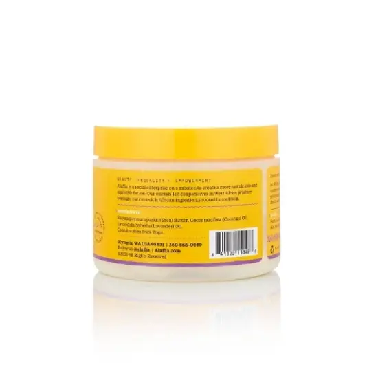 Alaffia Whipped Shea Butter & Coconut Oil Body Lotion - Lavender - 4 fl oz image {1}