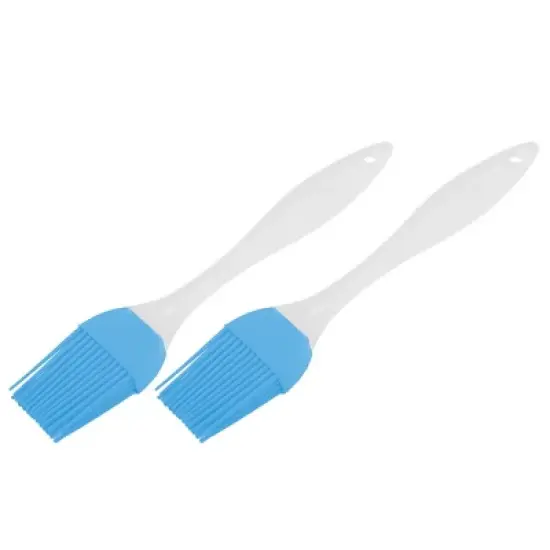 Unique Bargains Home Bakery Handle Basting Grilling Tool Oil Condiment Pastry Brush 2pcs image {5}