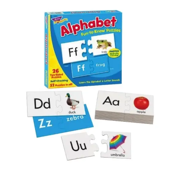 Trend Enterprises Fun-to-Know Puzzles - Set of 3 image {2}