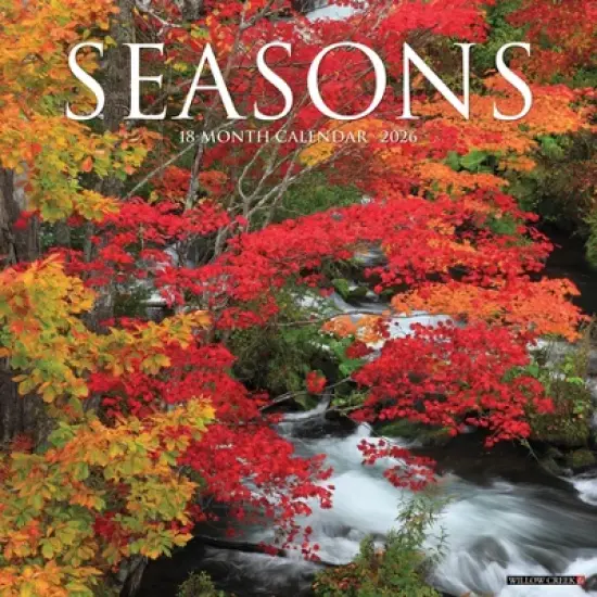 Willow Creek Press 12"x12" 2026 Seasons Wall Calendar image {5}