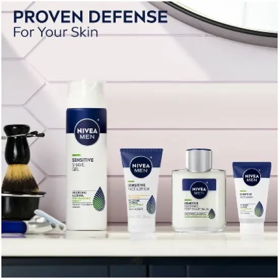 Nivea Men  Sensitive Skin Shave Gel with Vitamin E - 7oz image {9}