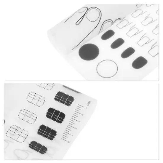 Unique Bargains Foldable Nail Art Stamping Mat 1 Pc image {2}