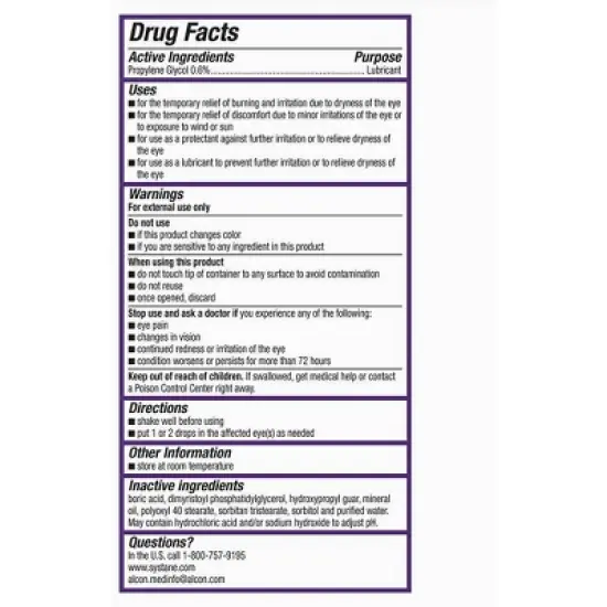 Systane Complete Preservative-Free Lubricant Eye Drops - 0.3 fl oz/30ct image {4}