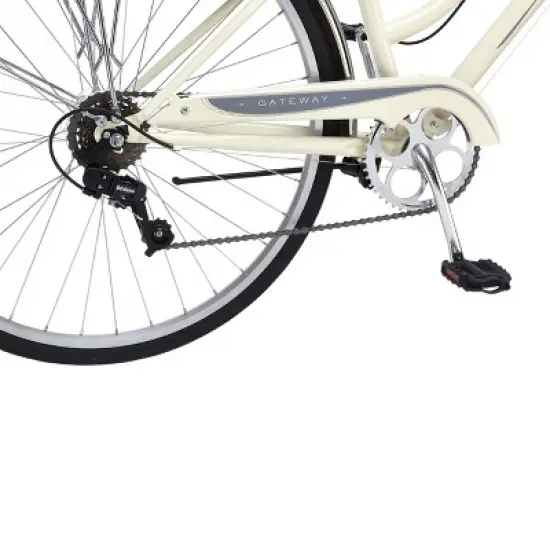 Schwinn Women's Gateway 700c/28" Hybrid Bike - Cream image {5}