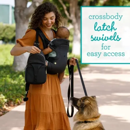 Infantino Flip 4-In-1 Convertible Carrier & Crossbody Diaper Bag Set image {6}