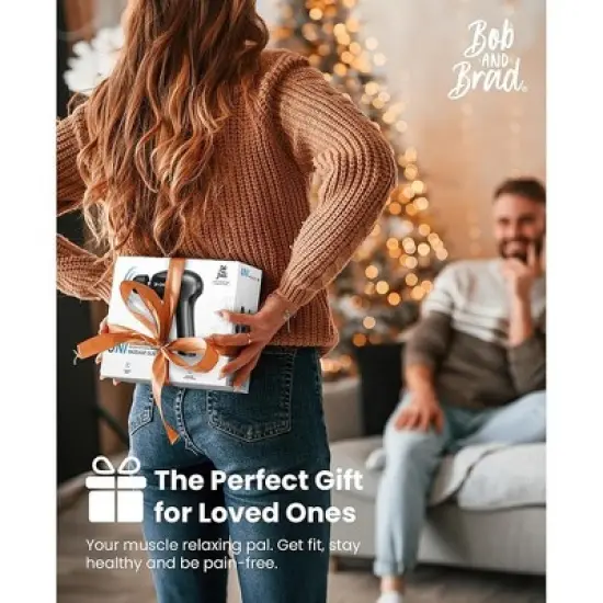 Bob and Brad UNI Mini Massage Gun Deep Tissue Muscle Massage Gun, Upgrade 10mm Amplitude Professional Handheld Percussion Massage Gun image {6}